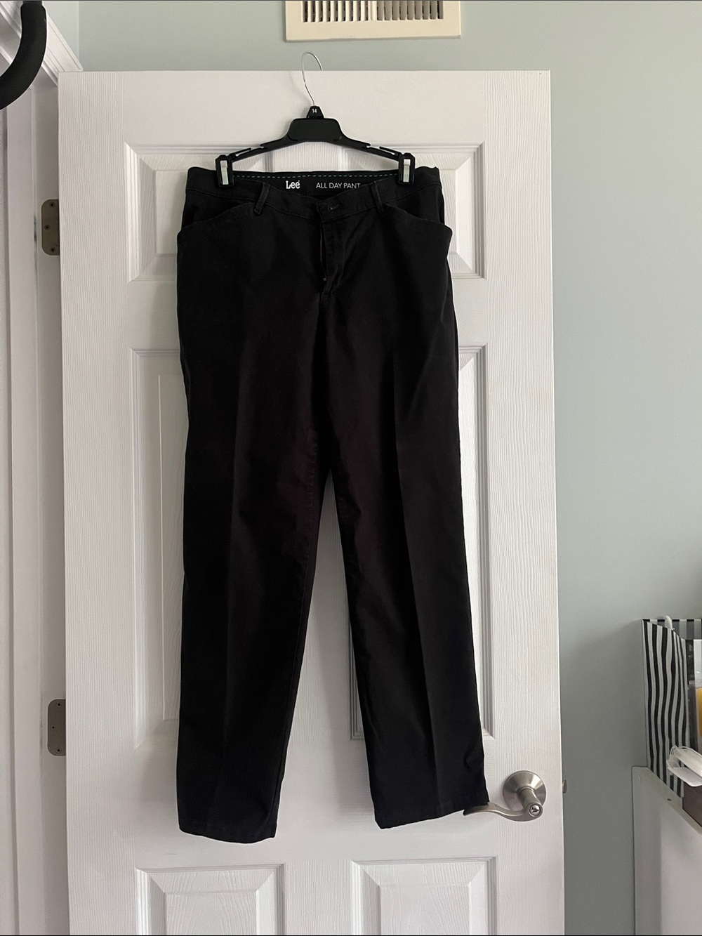 Lee Black Women’s Straight-Leg Pants